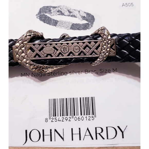 SOLD☆ John Hardy NAGA Dragon Leather Bracelet - Picture 7 of 8